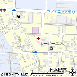 群馬県太田市下浜田町352周辺の地図