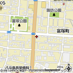 中尾研磨材工業株式会社　群馬営業所周辺の地図