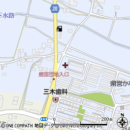 茨城県結城市鹿窪135-22周辺の地図