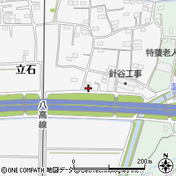 群馬県藤岡市立石183-1周辺の地図