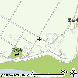 部屋上研修館周辺の地図