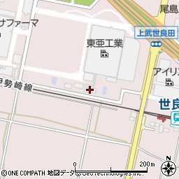 東亜工業株式会社　世良田工場周辺の地図