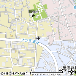 岡田貸住宅周辺の地図