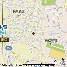 長野県安曇野市三郷明盛2347-7周辺の地図