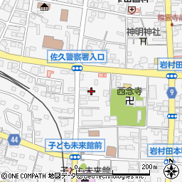 長野県佐久市岩村田西本町1209周辺の地図