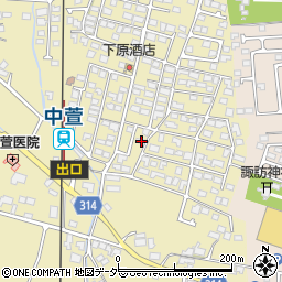 長野県安曇野市三郷明盛2352-5周辺の地図