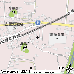 長野県佐久市塚原536-1周辺の地図