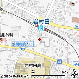 長野県佐久市岩村田西本町1267-22周辺の地図