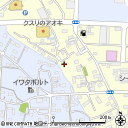 群馬県太田市下浜田町453-7周辺の地図