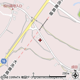 茨城県東茨城郡大洗町成田町2305-1周辺の地図
