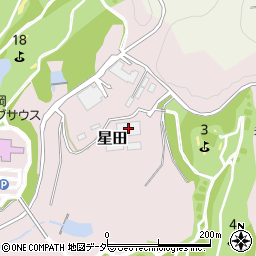 富岡カントリークラブコース管理棟周辺の地図
