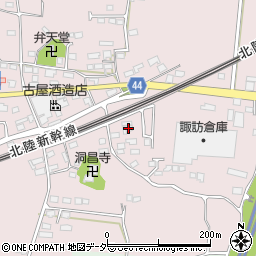 長野県佐久市塚原536-2周辺の地図