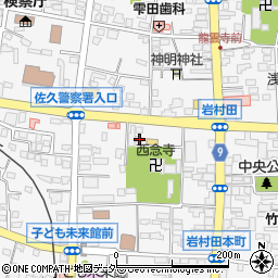 長野県佐久市岩村田西本町1183周辺の地図