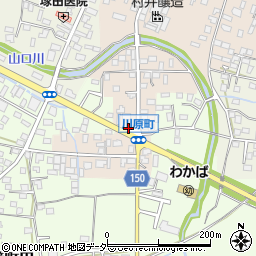 茨城県桜川市真壁町真壁122-1周辺の地図