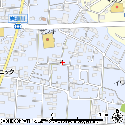 群馬県太田市岩瀬川町85-3周辺の地図