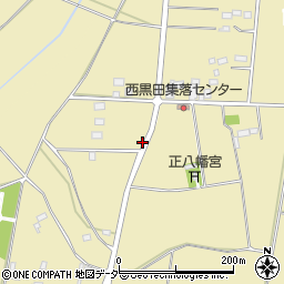栃木県小山市西黒田575周辺の地図