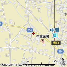 長野県安曇野市三郷明盛2999-3周辺の地図