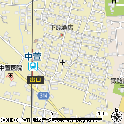 長野県安曇野市三郷明盛2352-9周辺の地図