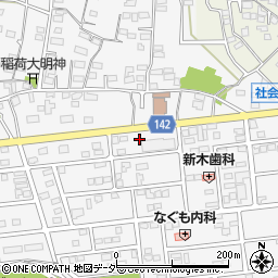 ウエルシア伊勢崎境町店周辺の地図