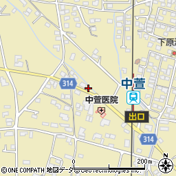 長野県安曇野市三郷明盛3000-1周辺の地図