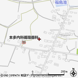 茨城県笠間市福島431周辺の地図