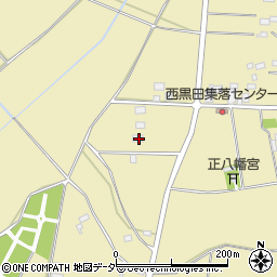 栃木県小山市西黒田576周辺の地図