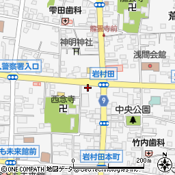 長野県佐久市岩村田（本町）周辺の地図