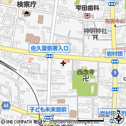 長野県佐久市岩村田西本町1208周辺の地図