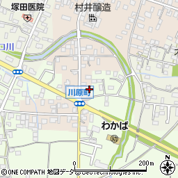 茨城県桜川市真壁町真壁98周辺の地図