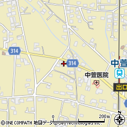 長野県安曇野市三郷明盛3031周辺の地図