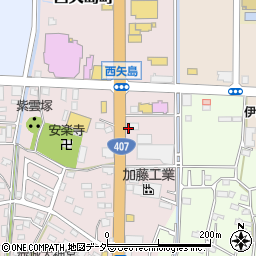 洋麺亭 太田店周辺の地図