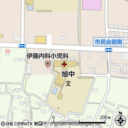 太田市立旭中学校周辺の地図