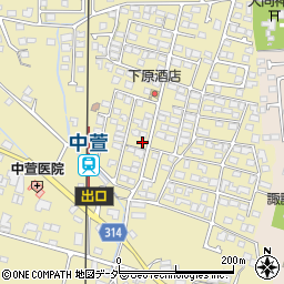 長野県安曇野市三郷明盛2362-10周辺の地図