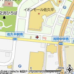 メガネのナガタ　佐久平店周辺の地図