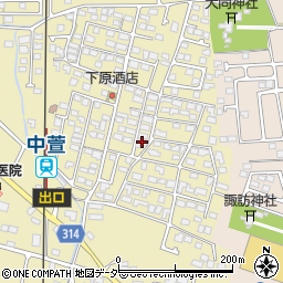 長野県安曇野市三郷明盛2362-2周辺の地図