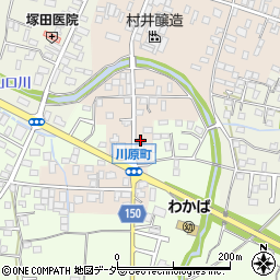 茨城県桜川市真壁町真壁97周辺の地図