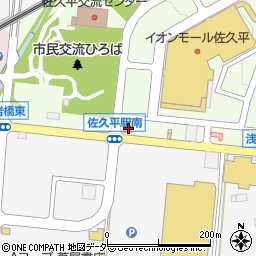 デニーズ佐久平店周辺の地図