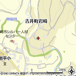 群馬県高崎市吉井町岩崎1032周辺の地図