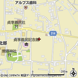 長野県安曇野市三郷明盛3200-1周辺の地図