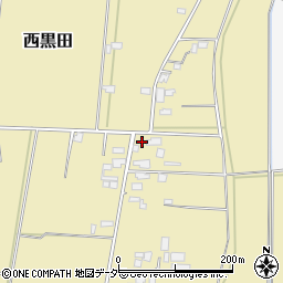 栃木県小山市西黒田468周辺の地図
