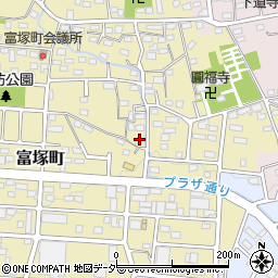 剣持豆腐店周辺の地図