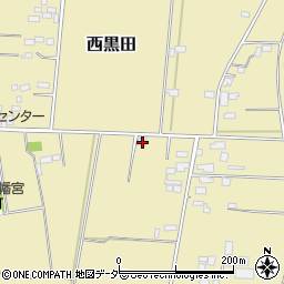 栃木県小山市西黒田499周辺の地図