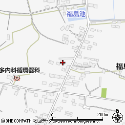 茨城県笠間市福島428周辺の地図
