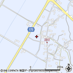 栃木県小山市網戸1304周辺の地図