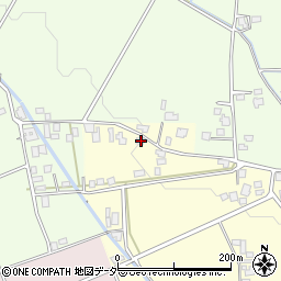 長野県安曇野市三郷温7420周辺の地図
