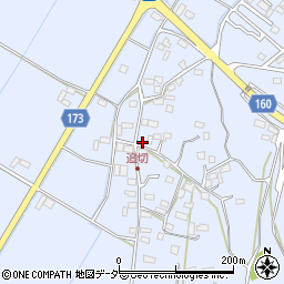 栃木県小山市網戸1223周辺の地図