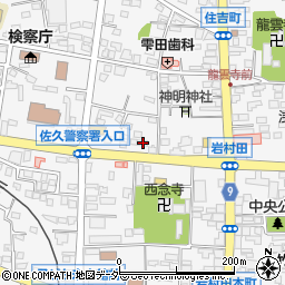 長野県佐久市岩村田西本町1182周辺の地図