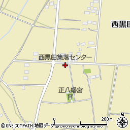 栃木県小山市西黒田522周辺の地図