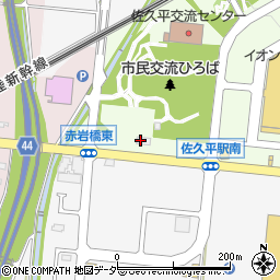 プリータ佐久平店周辺の地図