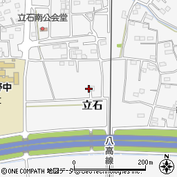 群馬県藤岡市立石314周辺の地図